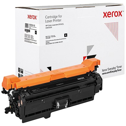 Xerox Everyday 504X/CE250X Remanufactured Compatible Laser Toner Cartridge, Black