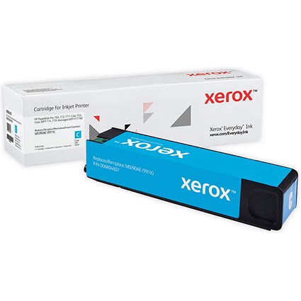 Xerox Everyday Replacement HP 991X M0J90AE Laser Toner Cyan 006R04607