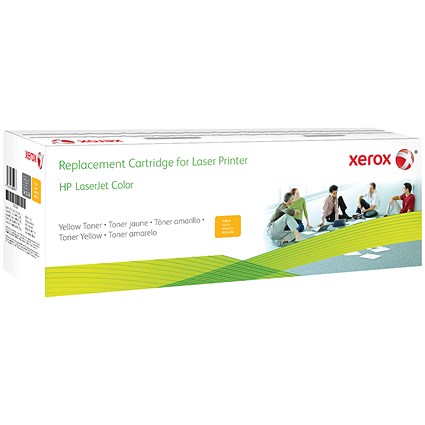 Xerox Everyday Remanufactured Toner Cartridge Yellow For HP CF352A 006R03244