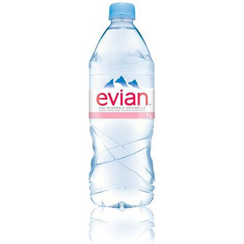 Evian Water 1 Litre 9092 [Pack 6]