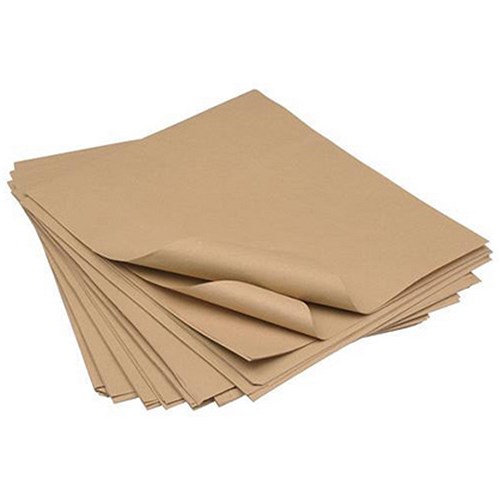 Imitation Kraft Wrapping Paper Folded Sheets 750x1150mm [Pack 10]
