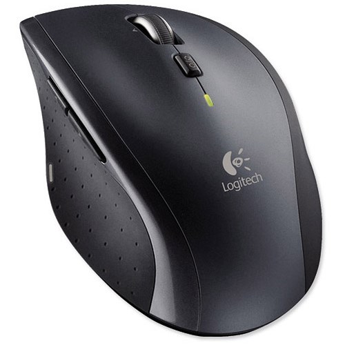 Logitech M705 Marathon Mouse Optical Wireless Sculpted USB