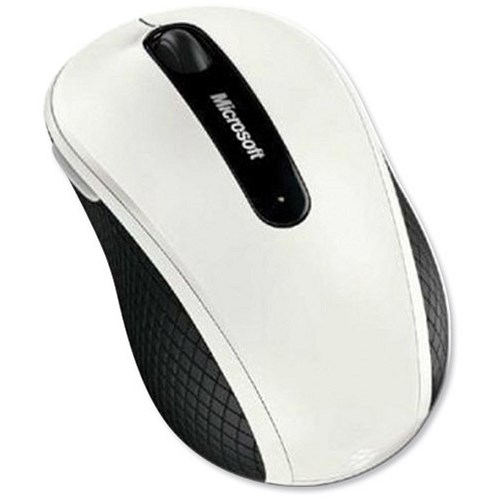 Microsoft 4000 Wireless Mouse BlueTrack USB Nano Transceiver White