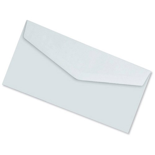 5 Star Plain DL Envelopes - White - Gummed - 90gsm - Pack of 1000