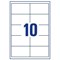 Avery Addressing Labels Laser 10 per Sheet White / 1000 Labels / Offer Includes a FREE Avery Labels Organiser Pack