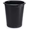 Durable Plastic Recycling Waste Paper Bin, 13 Litres, Black