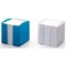 Durable Trend Note Box Cube and 800 Sheet Memo Pad, White