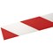 Durable Duraline Safety Non-Slip Hazard Warning Tape, 50mm x 30m, Red and White