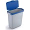 Durable Durabin Hinged Bin Lid, Strong and Food & Freezer Safe, 60 Litre, Blue