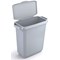 Durable Durabin Hinged Bin Lid, Strong and Food & Freezer Safe, 60 Litre, Grey