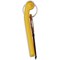 Durable Key Clips Organisational Label Hooks, Yellow, Pack of 6