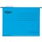 Rexel Classic Foolscap Reinforced Suspension File with Dividers, Blue, Pack of 10