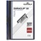 Durable A4 Duraclip Folders, 3mm Spine, Midnight Blue, Pack of 25