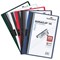 Durable A4 Duraclip Folders, 3mm Spine, Black, Pack of 5