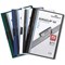 Durable A4 Duraclip Folders, 6mm Spine, Black, Pack of 5