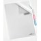 Durable A4 Cut Flush 3 Part Index Divider Document Folders, Clear, Pack of 5