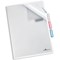 Durable A4 Cut Flush 3 Part Index Divider Document Folders, Clear, Pack of 5