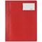 Durable A4+ Presentation Document Project Folder Report File, Red, Pack of 25