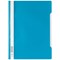 Durable A4 Clear View Folder, Blue, Pack of 25