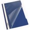 Durable A4 Clear View Folder, Dark Blue, Pack of 25