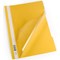 Durable A4 Clear View Folder, Yellow, Pack of 50