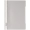 Durable A4 Clear View Folder, Grey, Pack of 50