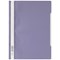 Durable A4 Clear View Folder, Purple, Pack of 50