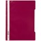 Durable A4 Clear View Folder, Crimson, Pack of 50