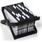 Durable Carry Recycled Plastic Foldable Suspension Rack, A4, Black