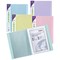 Snopake ReBorn A4 24 Pocket Display Book Pastel PK5