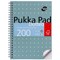 Pukka Pad Metallic Jotta Wirebound Dotted Notepad, A5, 5mm Dotted Grid, 200 Pages, Green, Pack of 3