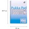 Pukka Pad Irlen Jotta Wirebound Notebook, A4, Ruled With Margin, 200 Pages, Blue, Pack of 3