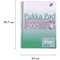 Pukka Pad Irlen Jotta Wirebound Notebook, A4, Ruled With Margin, 200 Pages, Green, Pack of 3