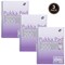 Pukka Pad Irlen Jotta Wirebound Notebook, A4, Ruled With Margin, 200 Pages, Purple, Pack of 3