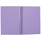 Pukka Pad Irlen Jotta Wirebound Notebook, A4, Ruled With Margin, 200 Pages, Purple, Pack of 3