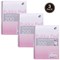 Pukka Pad Irlen Jotta Wirebound Notebook, A4, Ruled With Margin, 200 Pages, Pink, Pack of 3