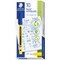 Staedtler Noris Handwriting Pen 0.6mm Line Blue (Pack 10) -