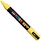 Posca PC-5M Paint Marker Water Based Medium Line Width 1.8 mm - 2.5 mm Yellow (Single Pen) -