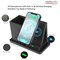 Deflecto Wireless Charging Desk Organiser/Pen Holder Black -