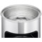 Durable Round Metal Waste Bin with Fire Extinguishing Ashtray, 17L Bin/2L Ashtray, Silver