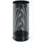 Durable Modern Perforated Metal Umbrella Stand, 29 Litre Black