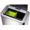 Durable Sensor Duo No Touch Waste Bin, 2 x 20 Litre, Stainless Steel