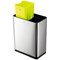 Durable Sensor Duo No Touch Waste Bin, 2 x 20 Litre, Stainless Steel