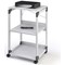 Durable Sytem Multimedia Trolley, Grey