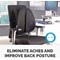 Fellowes Back Angel Back Support, Black