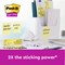 Post-it Super Sticky Z-Notes Display Pack, 76 x 76mm, Yellow, Pack of 12 x 90 Z-Notes