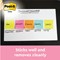 Post-It Colour Notes, 76x76mm, Assorted, Pack of 6 x 100 Notes