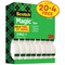 Scotch Magic Tape, 19mm x 33m, Pack of 24