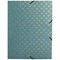 Exacompta Neo Deco Elasticated Box File A4 25mm Assorted Colours PK8 -