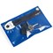 Versapak Security Key Wallet, 230x152mm, Blue